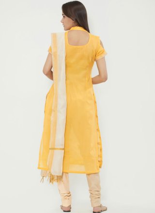 Yellow Festival Designer Suit