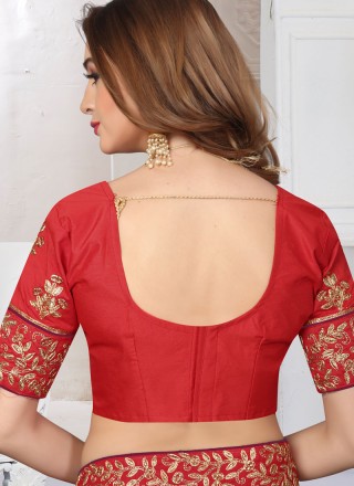 Zari Maroon Classic Saree