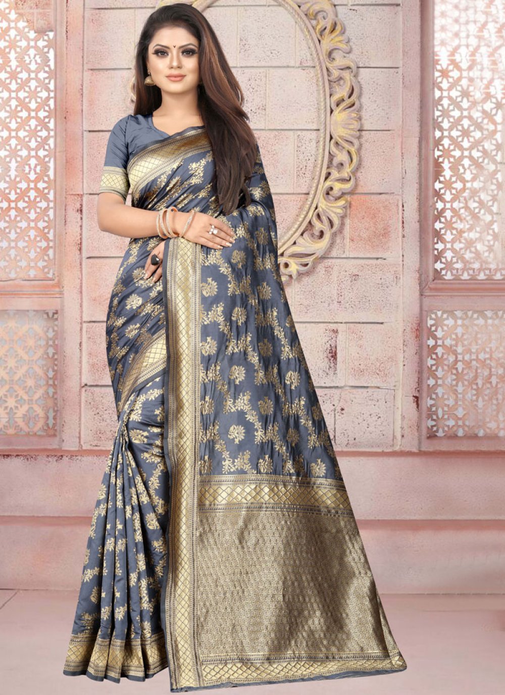 Art Silk Weaving Casual Saree