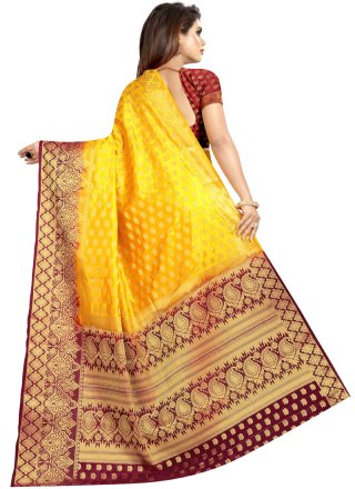Art Silk Weaving Traditional Designer Saree