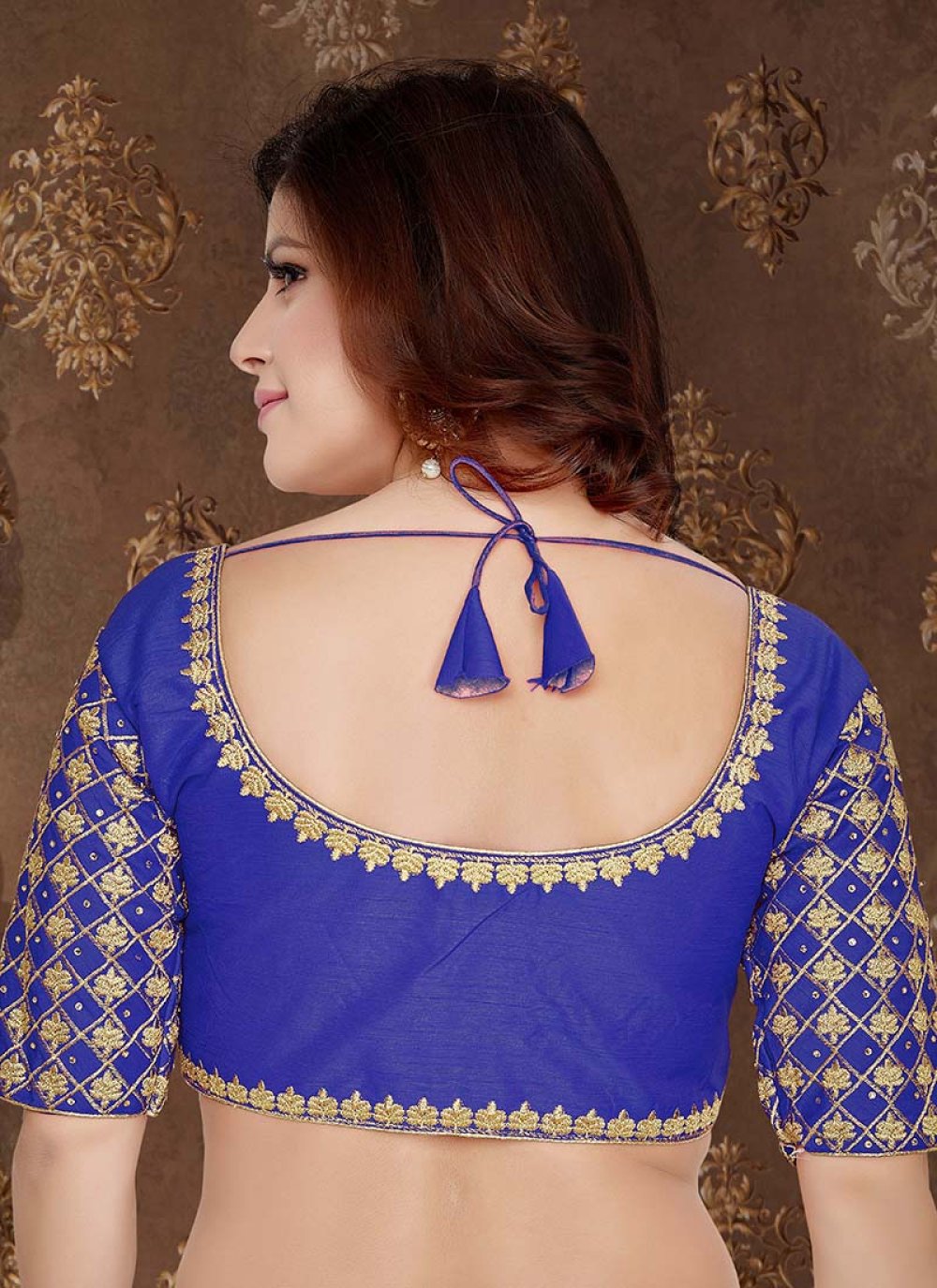 Buy Blue Color Blouse Online 148856