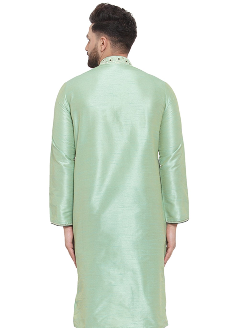 Buy Online Cream Color Kurta 149222