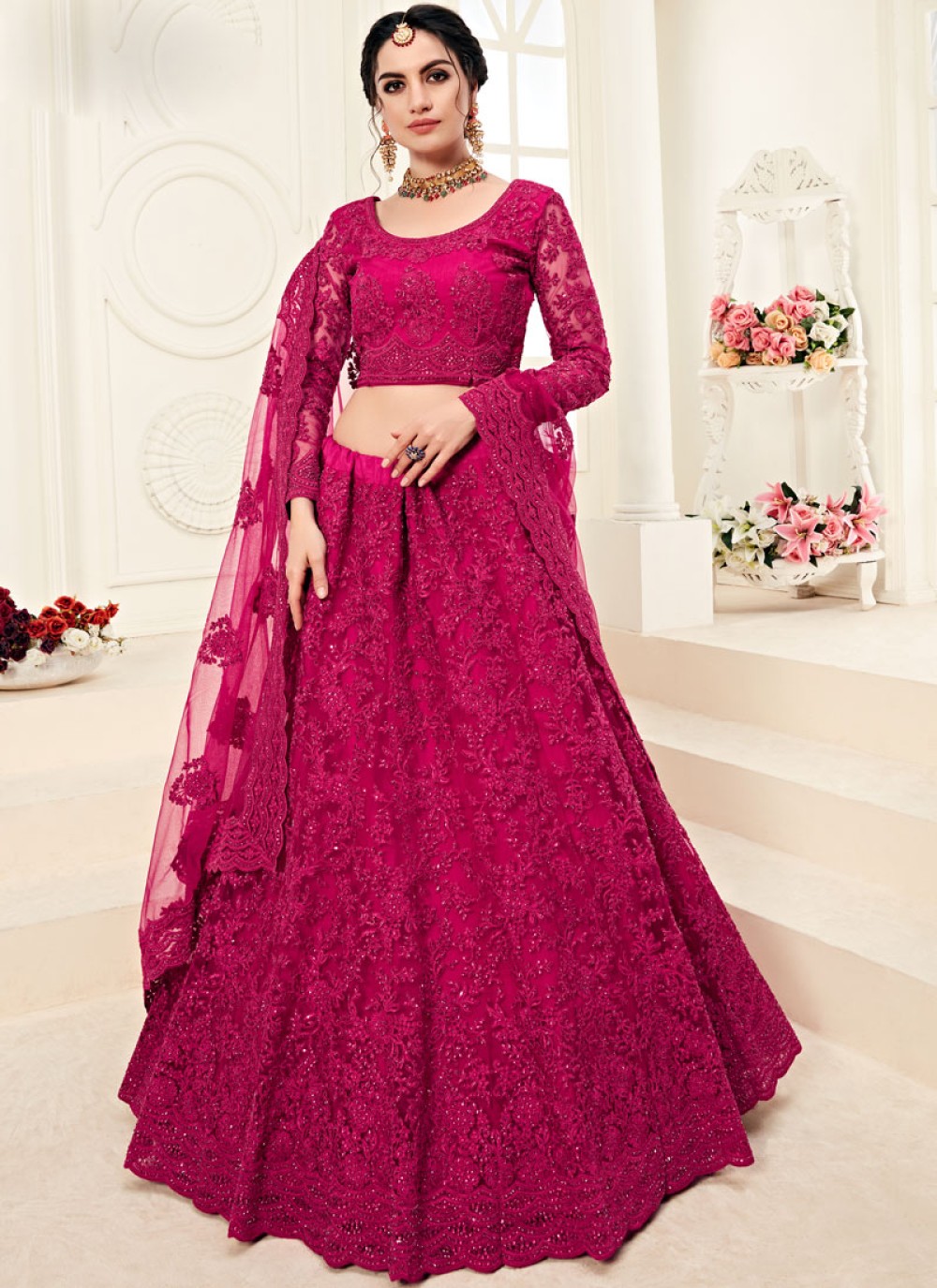 Discover more than 157 pink lehenga designs best