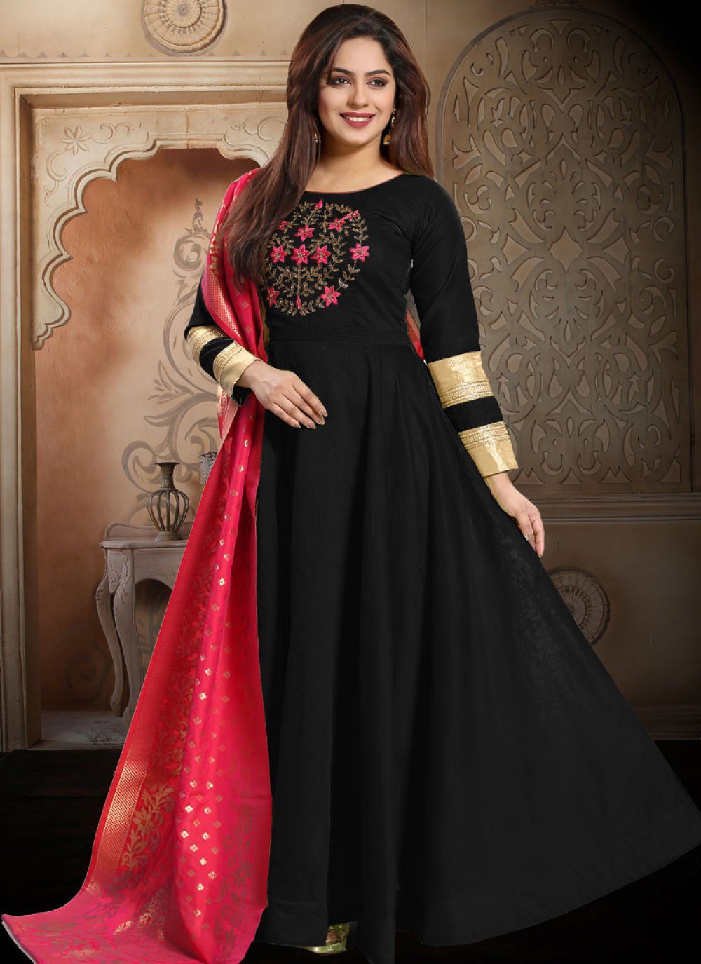 readymade silk salwar kameez