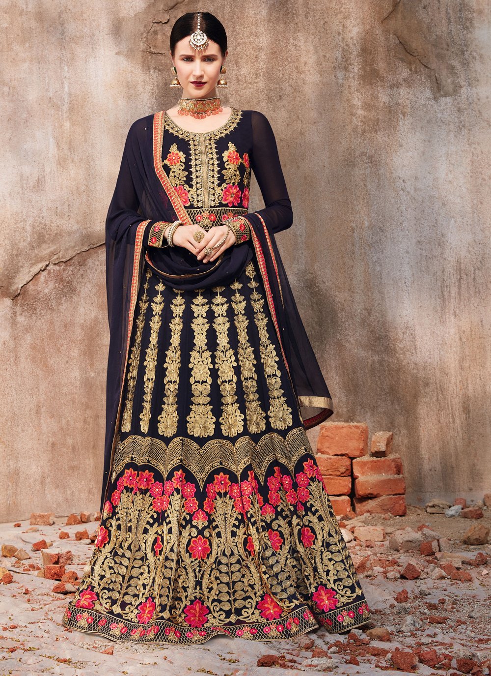 floor length salwar
