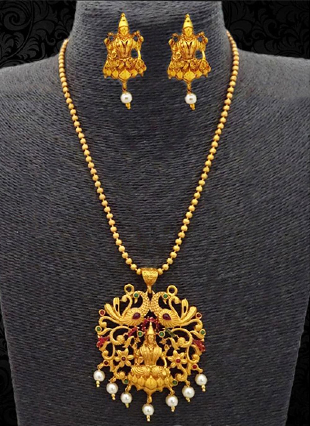 Shop Gold Engagement Pendant Set Online 165317