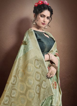 Jacquard Silk Sangeet Classic Saree