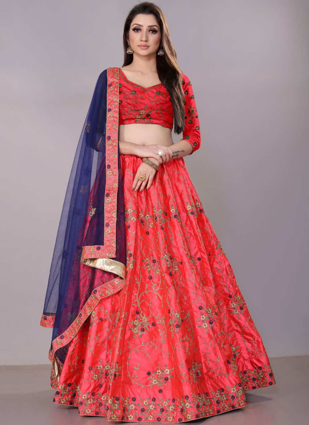 lace for lehenga online