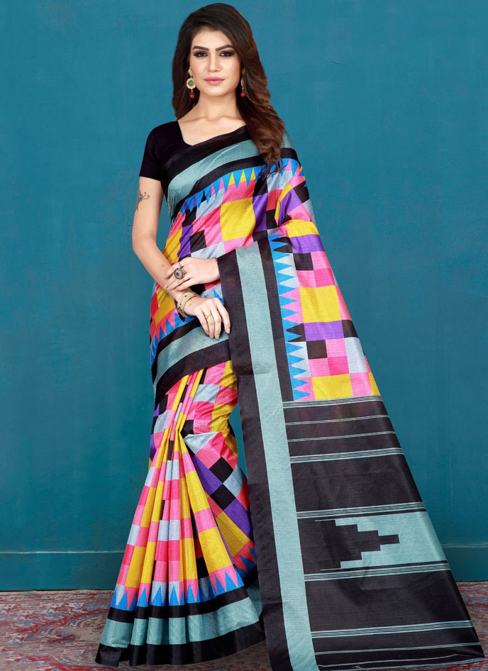 saree for mehndi ceremony