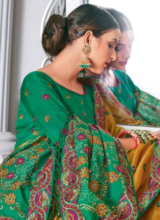 Multi Colour Weaving Designer Saree