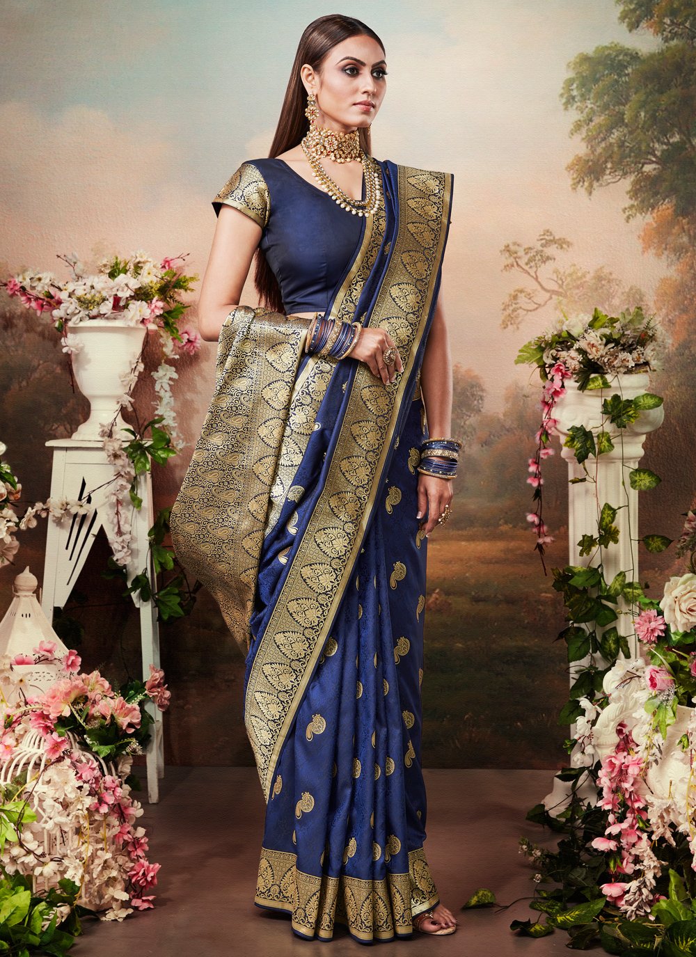 trendy silk sarees online