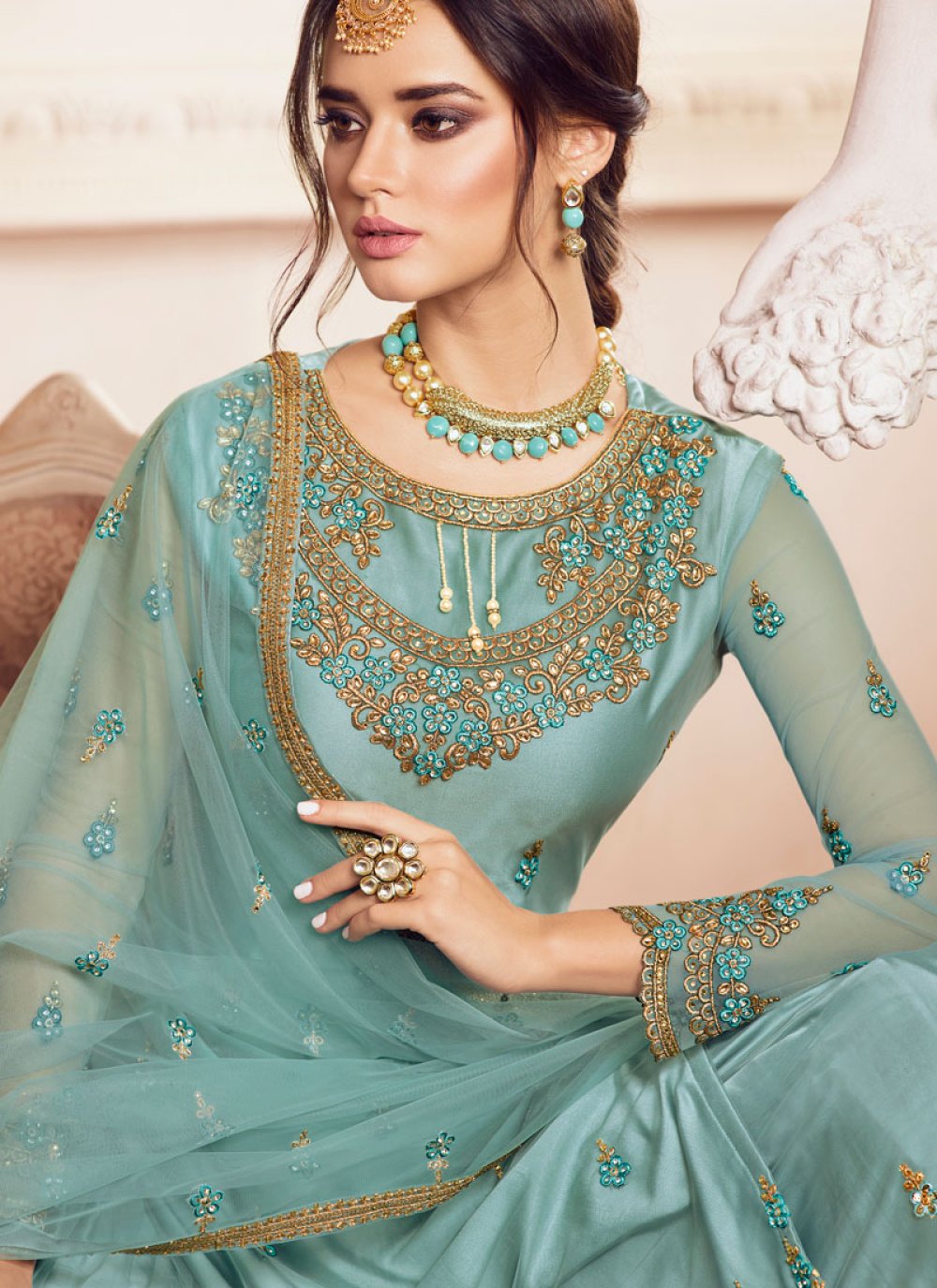 net palazzo suits