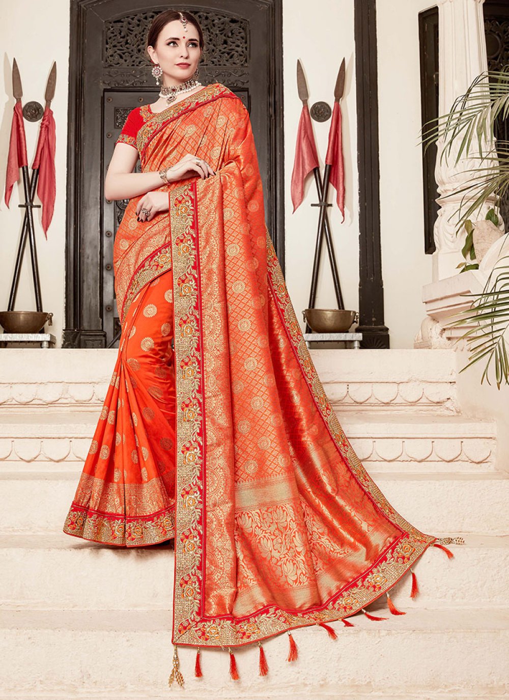 Available In Different Color 100% Pure Silk Resham Saree at Best Price in  Kolkata | Mahalaxmi Enterprises