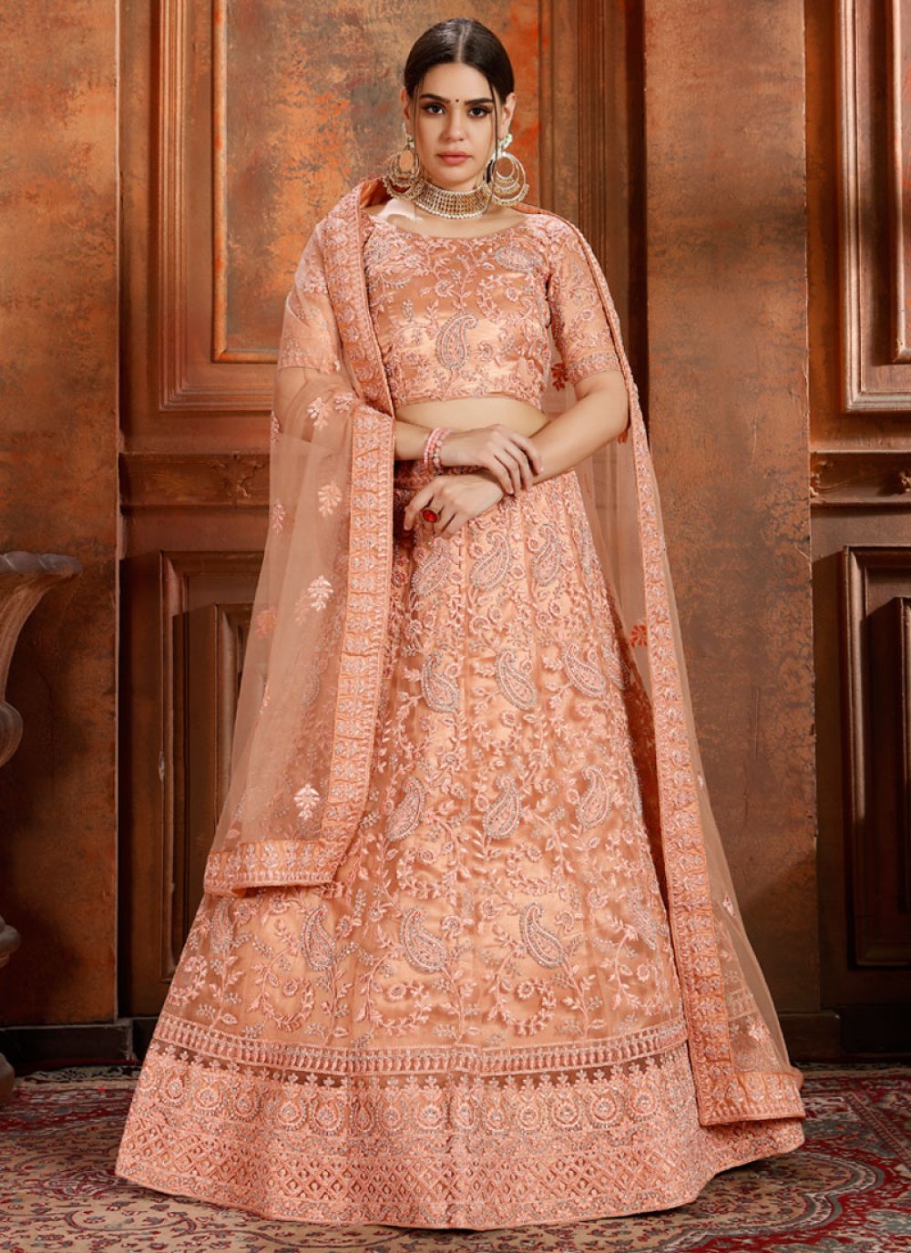 Indian Reception Bridal Lehenga Designer Dolly J Reception Lehenga Dresses  for Bride