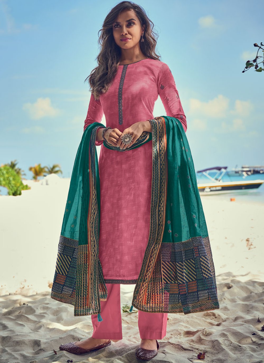 Buy Pink Color Salwar Kameez Online : 143632 - Salwar Kameez