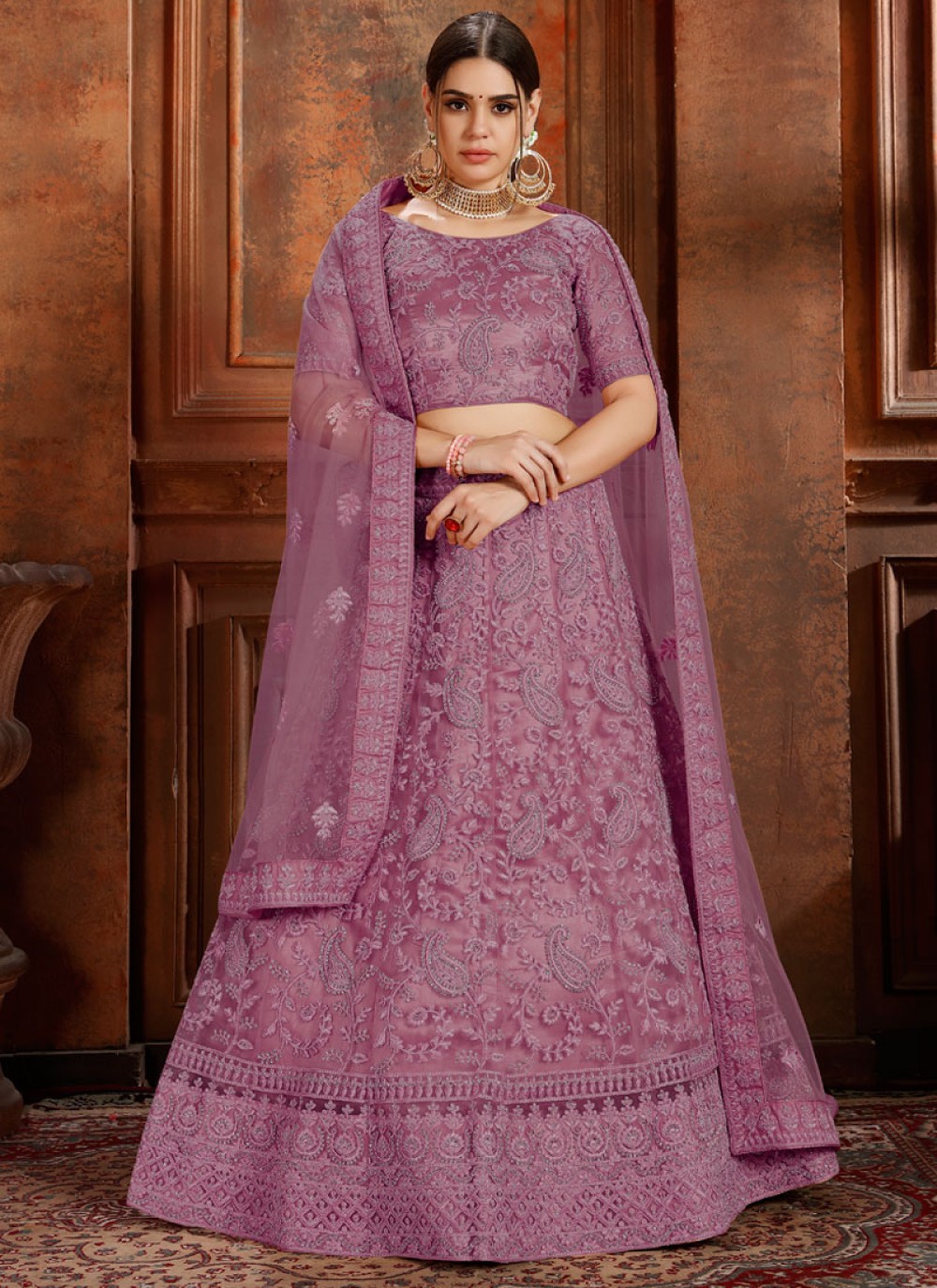 Details more than 161 violet colour lehenga best