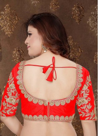 Red Color Blouse