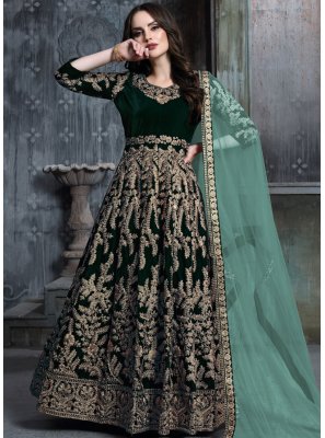 velvet punjabi dress