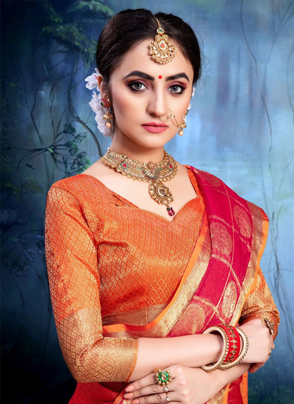 saree for mehndi ceremony