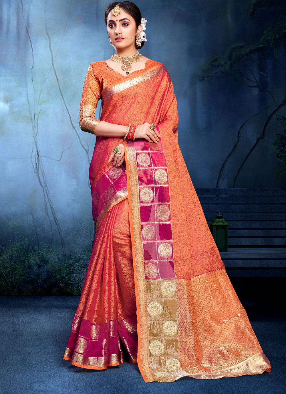 saree for mehendi function