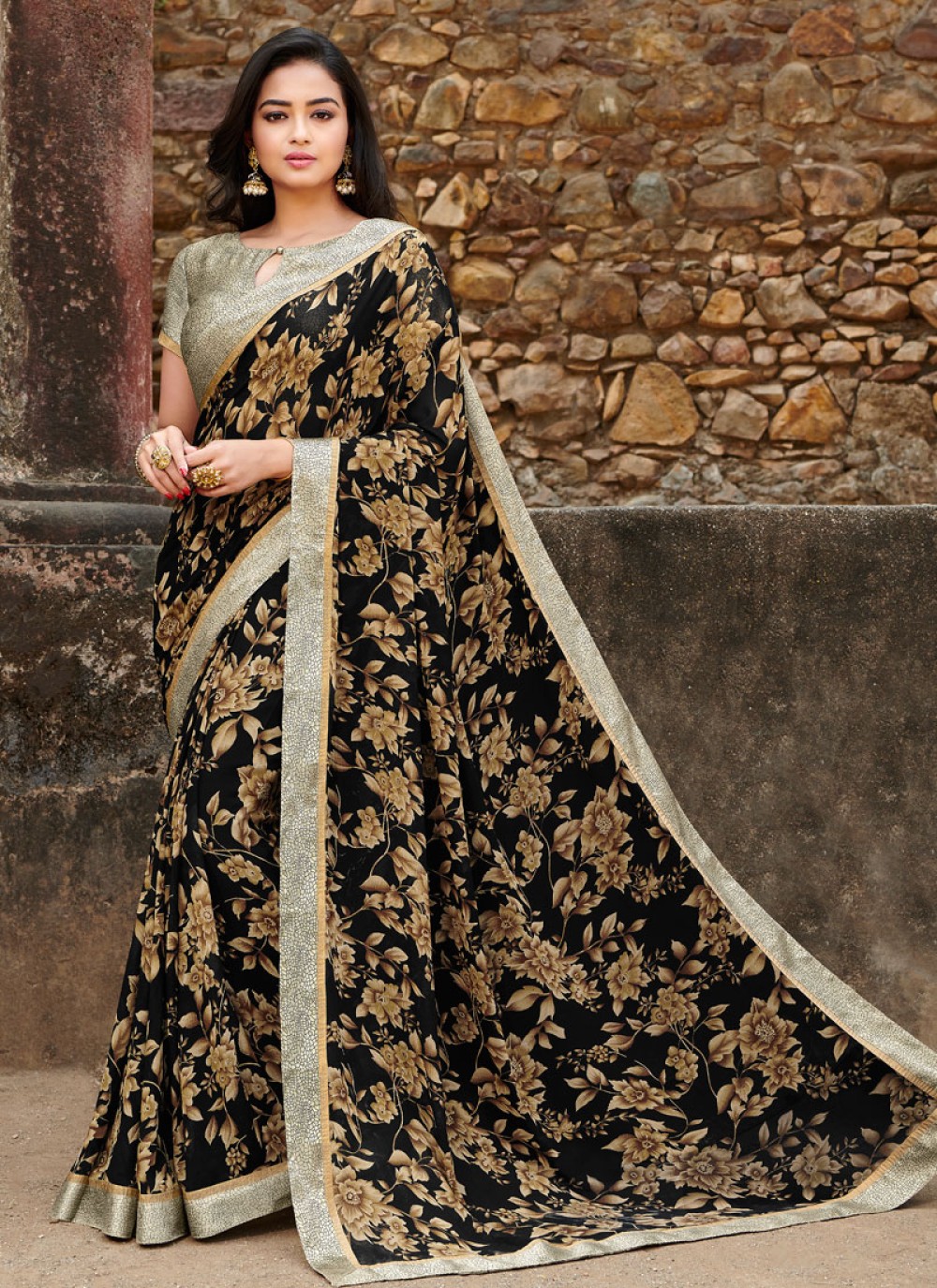 Satin Silk Festival Silk Saree buy online -
