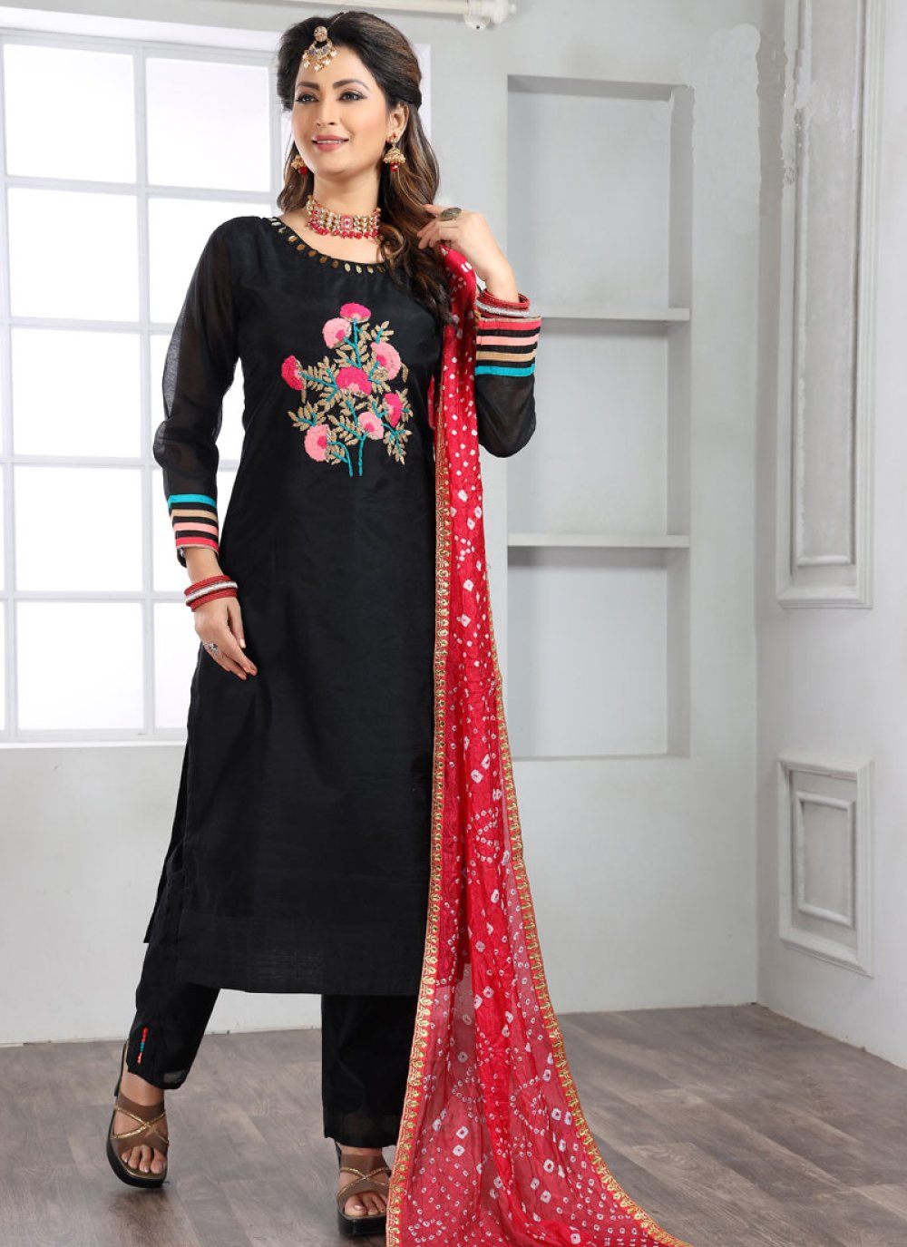 hand work salwar suit