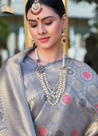 Silk Ceremonial Designer Saree