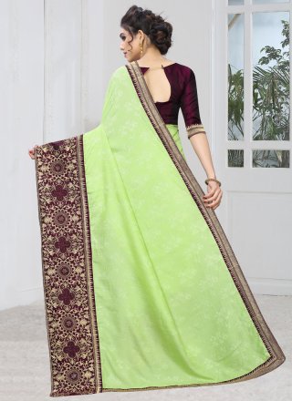 Silk Green Silk Saree