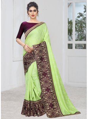 Silk Green Silk Saree