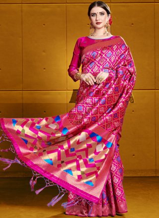 Weaving Art Silk Silk Saree