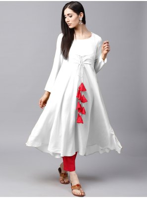 white colour punjabi suit