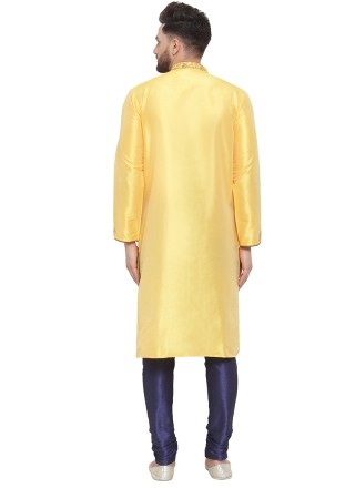 Yellow Mehndi Kurta Pyjama