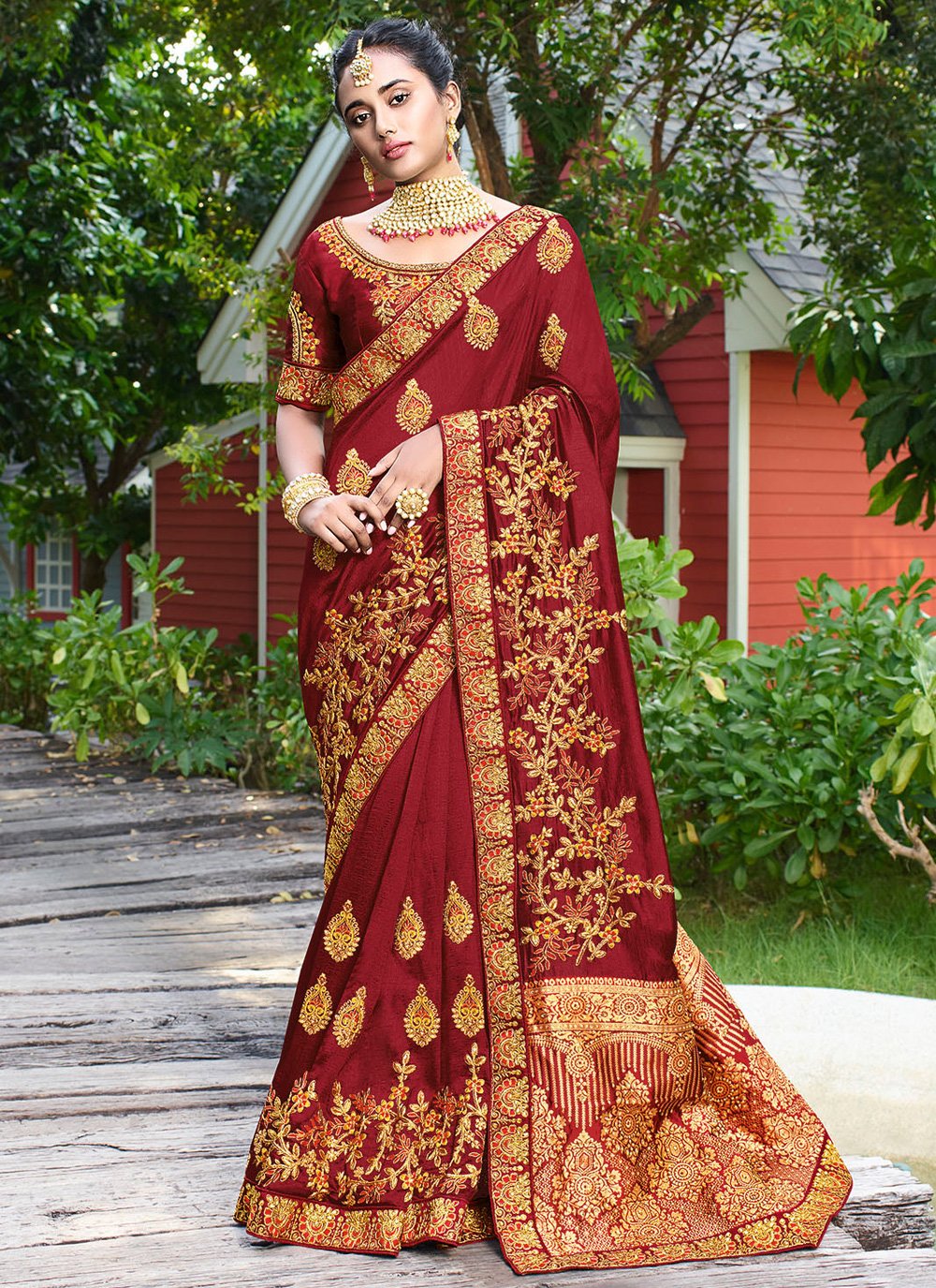 Amazon.com: Georgette Sequence Work Saree with Designer Work Blouse Indian  Wedding, Function Wear Saree (Stitch) : Clothing, Shoes & Jewelry