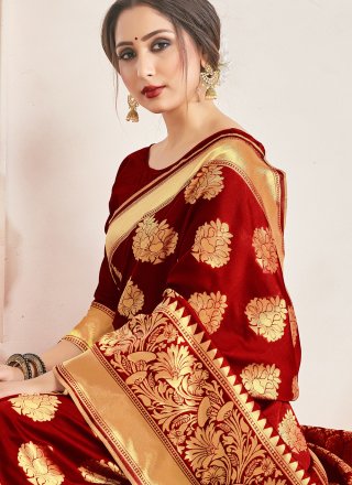 Art Banarasi Silk Designer Traditional Saree