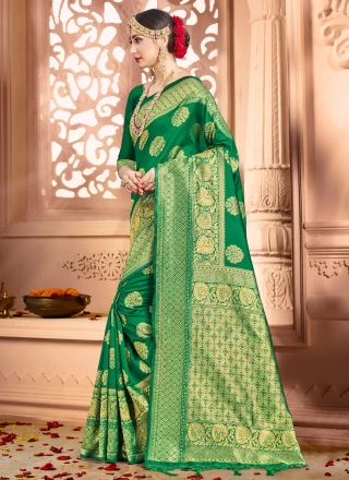 Art Banarasi Silk Traditional Designer Saree