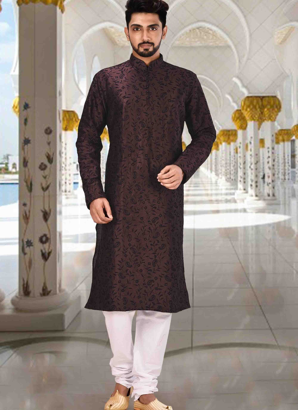 Dupion silk kurta online pajama