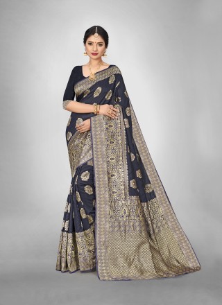 Art Silk Weaving Trendy Saree