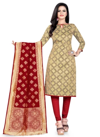 Best Selling  $13 - $26 - Violet Churidar Jamawar Silk Jacquard Work Salwar  Kameez and Violet Churidar Jamawar Silk Jacquard Work Salwar Suit Online  Shopping