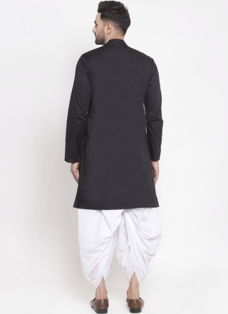 Black Color Dhoti Kurta