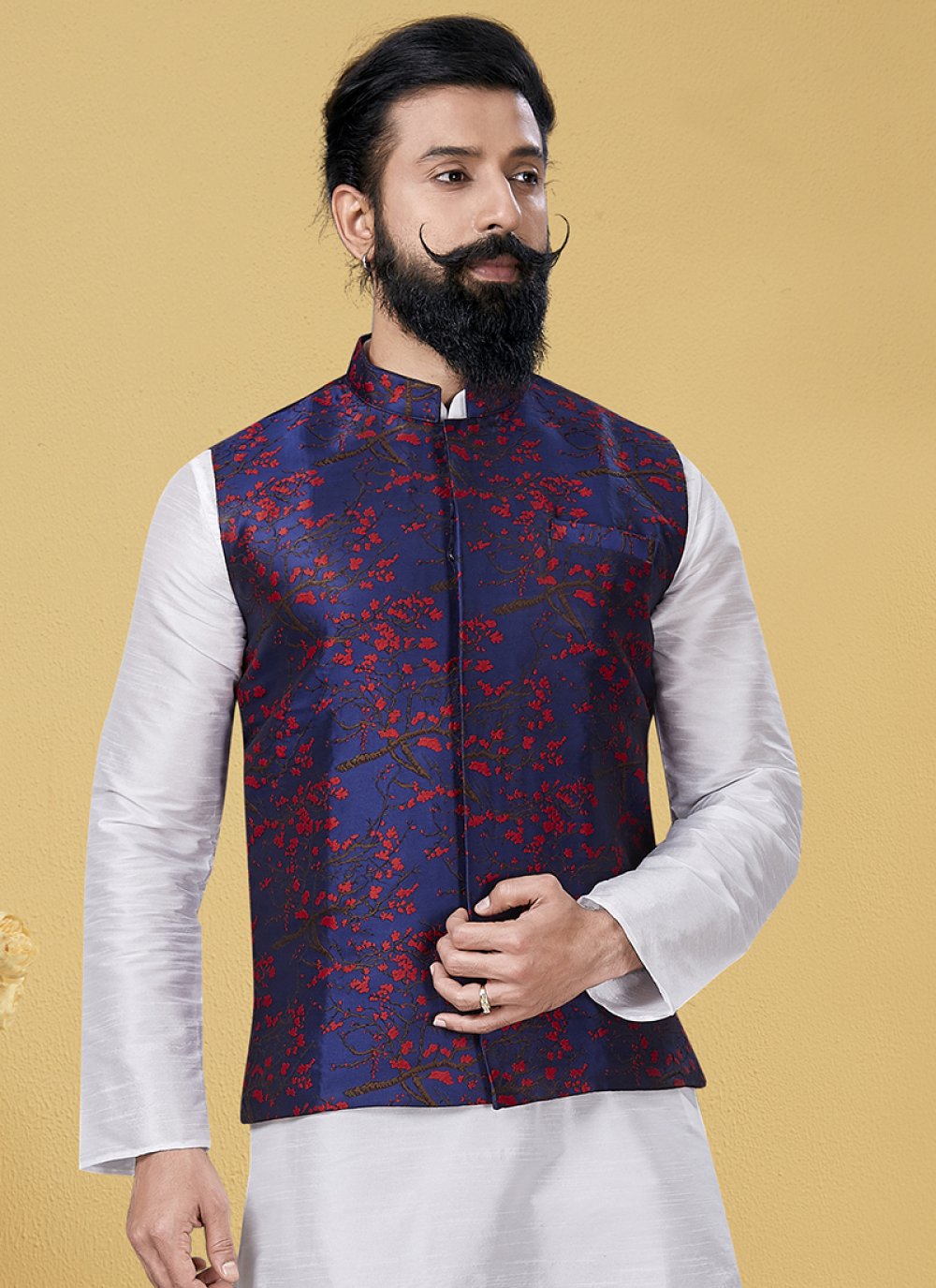 full sleeve nehru jacket