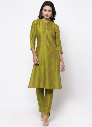 Cotton Green Bollywood Salwar Kameez
