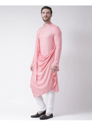 Cotton Pink Kurta Pyjama