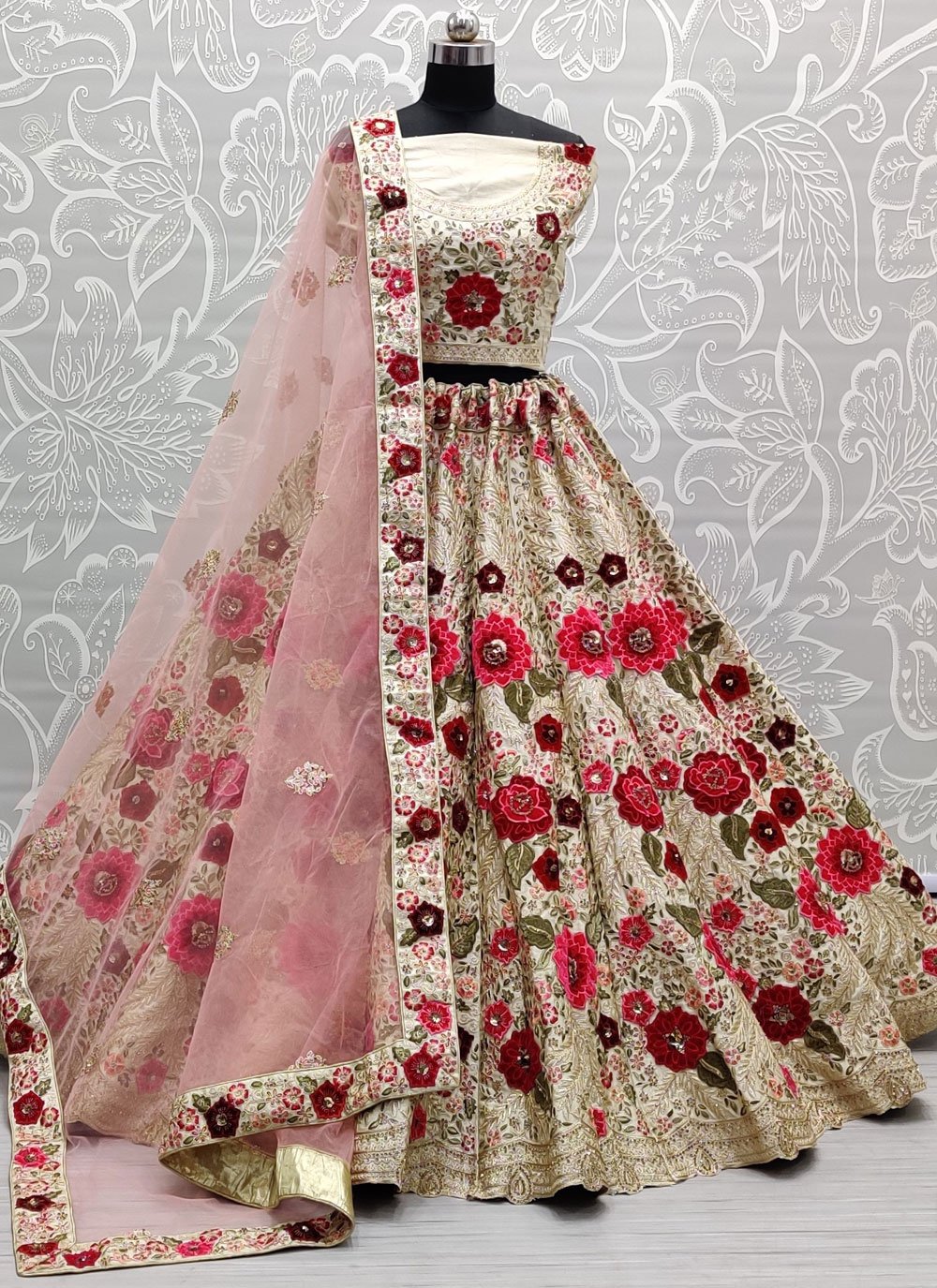 lehenga drawings