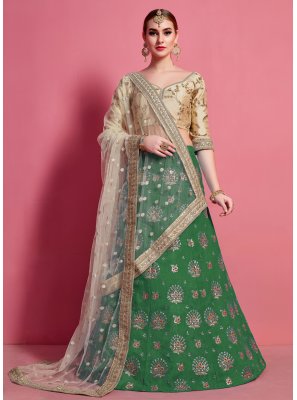 Embroidered A Line Lehenga Choli
