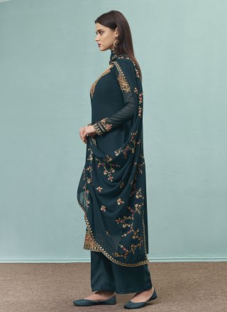 Embroidered Ceremonial Designer Pakistani Suit