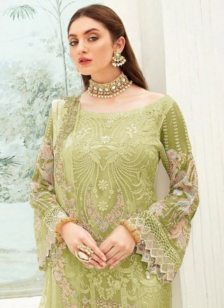 Embroidered Ceremonial Pant Style Suit
