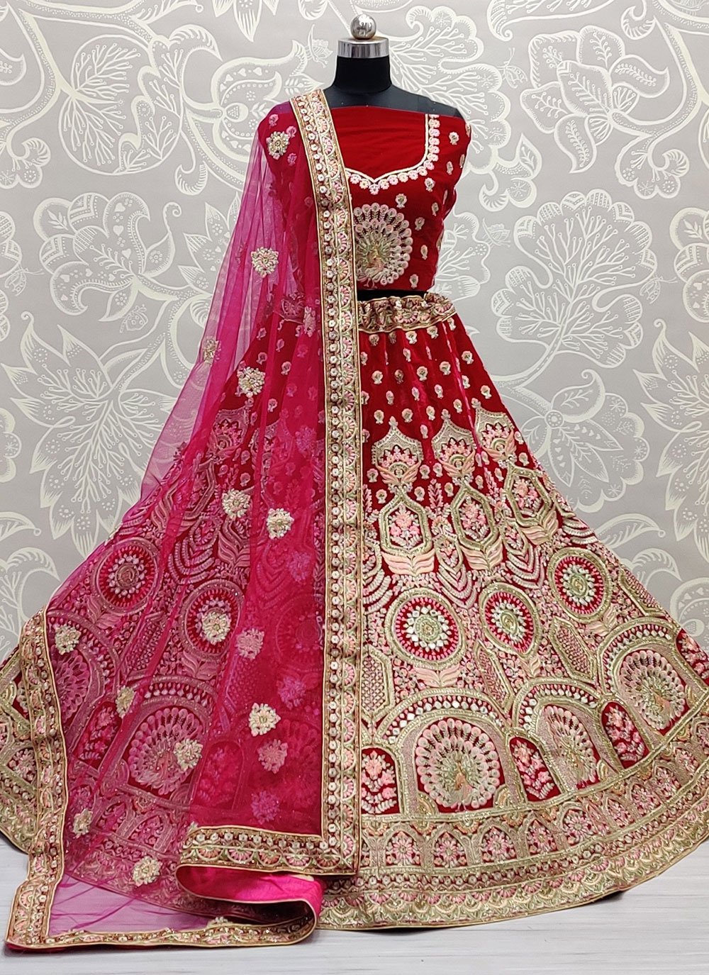 Wear Indian Bridal Lehenga Choli Lehnga Choli Bollywood Designer Dress  Party | eBay