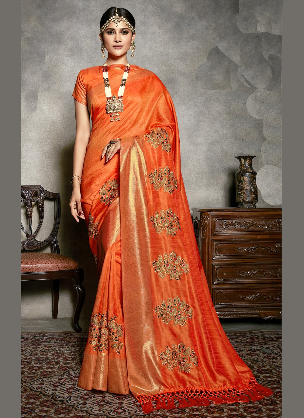 Fancy Designer Traditional Saree