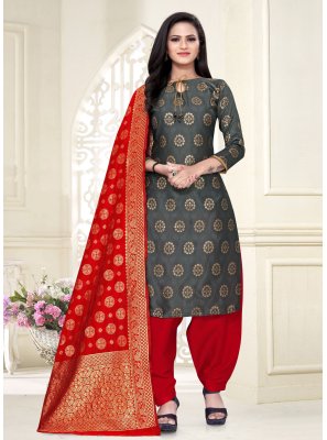 Fancy Fabric Festival Punjabi Suit