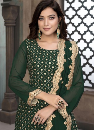 Faux Georgette Designer Pakistani Suit